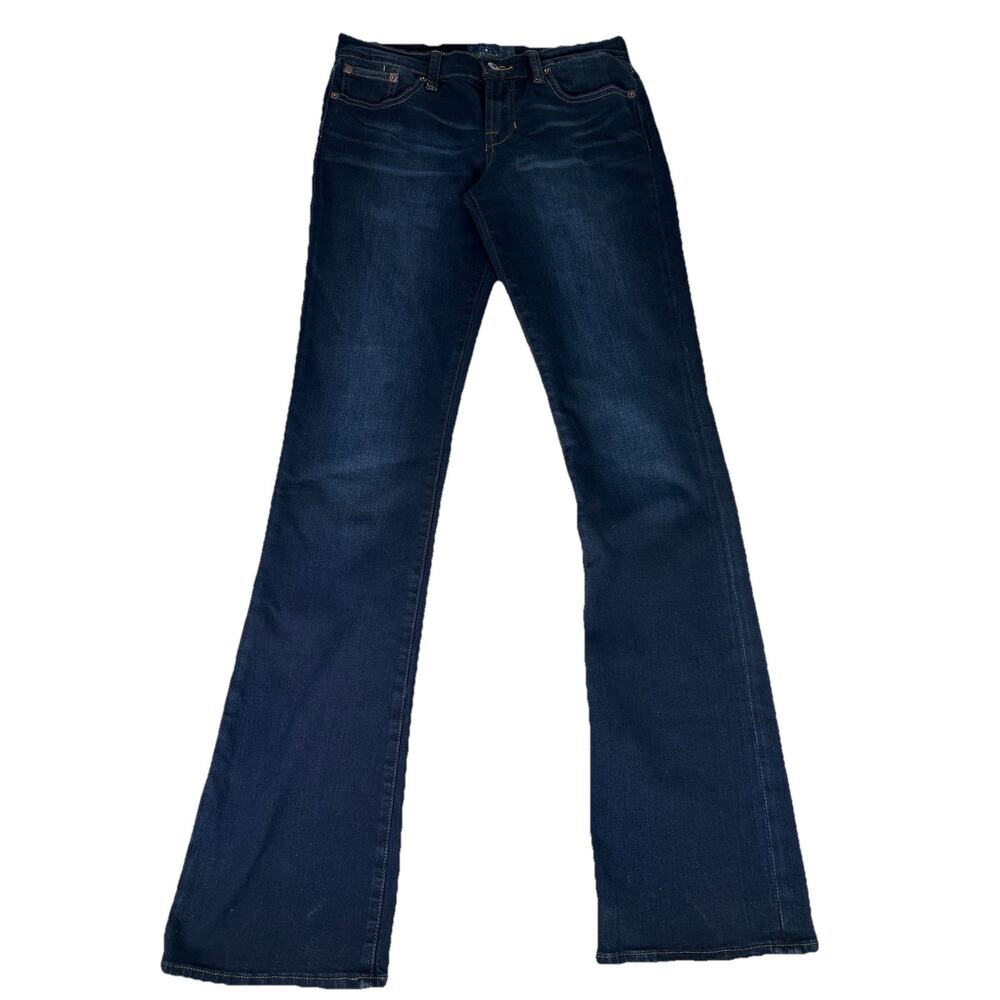 Lucky Brand The Sweet Jean Boot Dark Wash Denim Jeans Women Size 4/27 Long